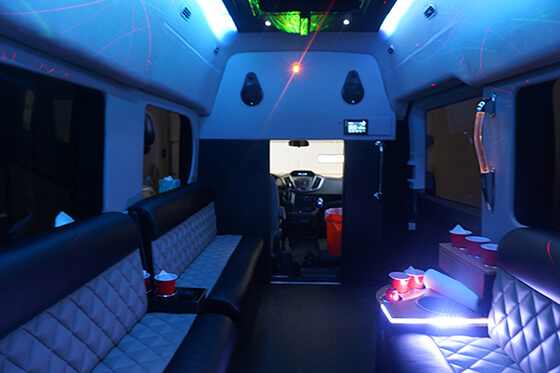 35 passenger party bus